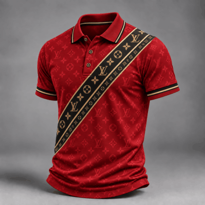 Louis Vuitton | Premium Signature Monogram Polo Collection 01