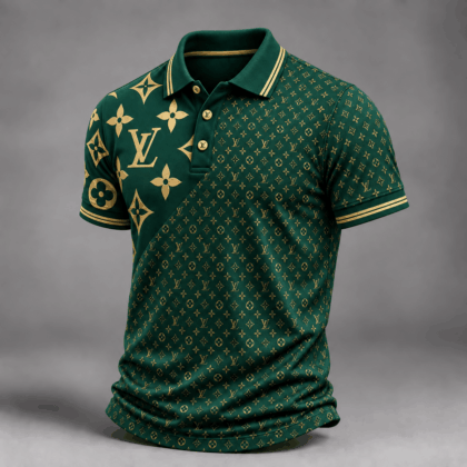 Louis Vuitton | Premium Signature Monogram Polo Collection 14