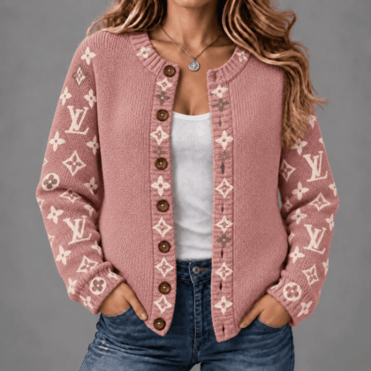 Louis Vuitton | Premium Signature Monogram Cardigan Worn Collection 14