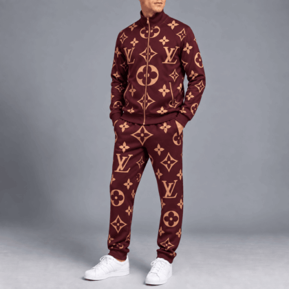 Louis Vuitton | Premium Signature Monogram Men Long Set Collection 25