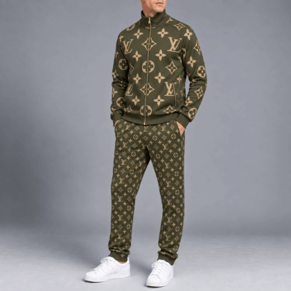 Louis Vuitton | Premium Signature Monogram Men Long Set Collection 26