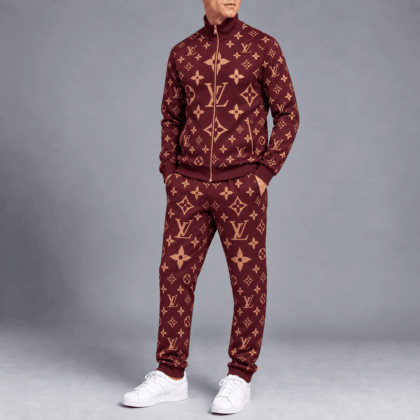 Louis Vuitton | Premium Signature Monogram Men Long Set Collection 35