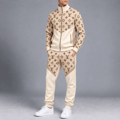 Louis Vuitton | Premium Signature Monogram Men Long Set Collection 38