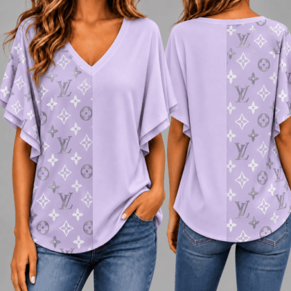 Louis Vuitton | Premium Signature Monogram V-Neck Collection 33