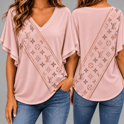 Louis Vuitton | Premium Signature Monogram V-Neck Collection 37