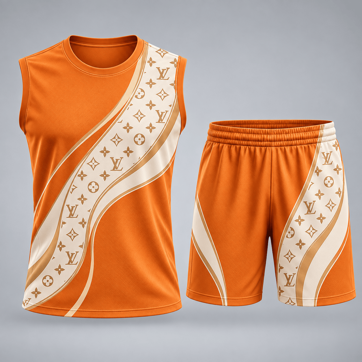 Louis Vuitton | Premium Signature Monogram Tank Top Set Collection 01