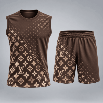 Louis Vuitton | Premium Signature Monogram Tank Top Set Collection 05