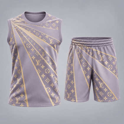 Louis Vuitton | Premium Signature Monogram Tank Top Set Collection 07