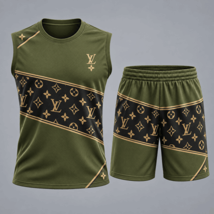 Louis Vuitton | Premium Signature Monogram Tank Top Set Collection 08