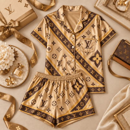 Louis Vuitton | Premium Signature Monogram Pajamas Collection 09