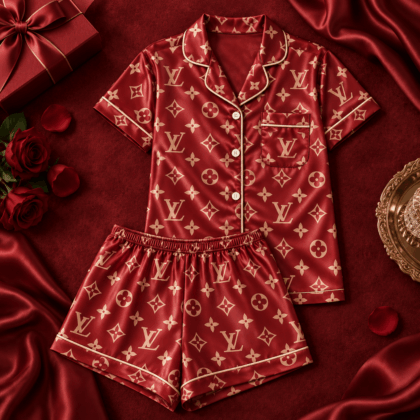 Louis Vuitton | Premium Signature Monogram Pajamas Collection 12
