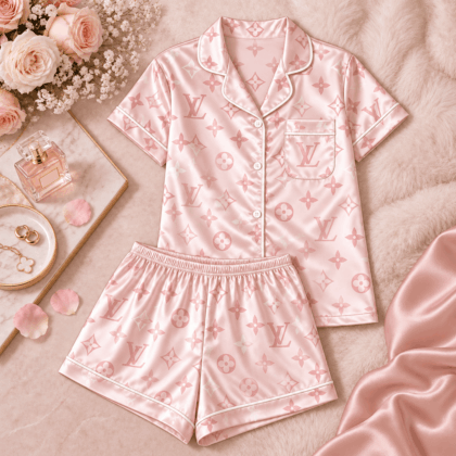 Louis Vuitton | Premium Signature Monogram Pajamas Collection 14