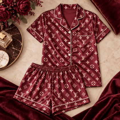 Louis Vuitton | Premium Signature Monogram Pajamas Collection 16