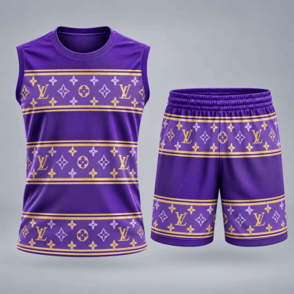 Louis Vuitton | Premium Signature Monogram Tank Top Set Collection 13