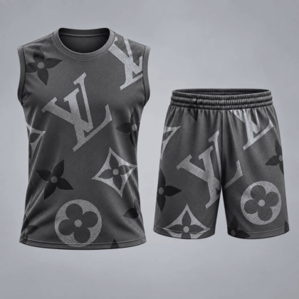 Louis Vuitton | Premium Signature Monogram Tank Top Set Collection 14
