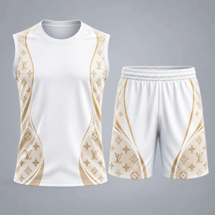 Louis Vuitton | Premium Signature Monogram Tank Top Set Collection 16