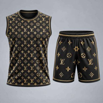 Louis Vuitton | Premium Signature Monogram Tank Top Set Collection 18