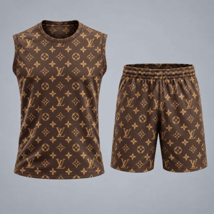 Louis Vuitton | Premium Signature Monogram Tank Top Set Collection 20
