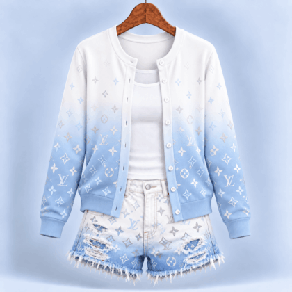 Louis Vuitton | Premium Signature Monogram Cardigan Hanging Collection 10