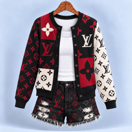 Louis Vuitton | Premium Signature Monogram Cardigan Hanging Collection 12
