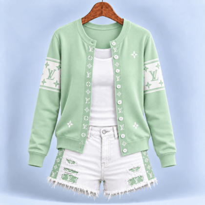 Louis Vuitton | Premium Signature Monogram Cardigan Hanging Collection 15
