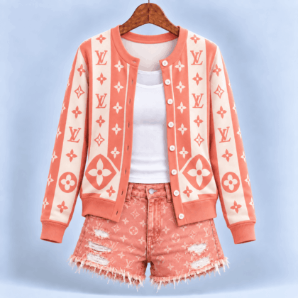 Louis Vuitton | Premium Signature Monogram Cardigan Hanging Collection 17